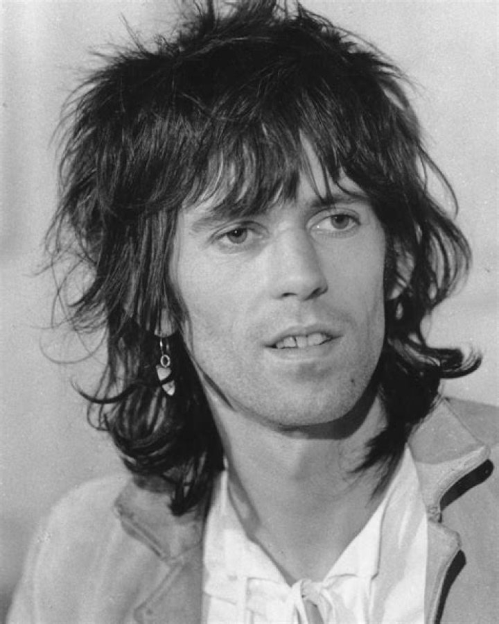 Keith Richards is a doting father of five.