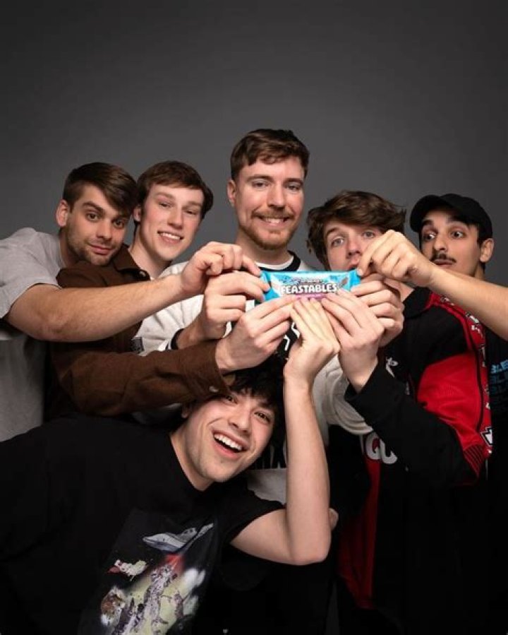 Mr. Beast team (Source: Pinterest)