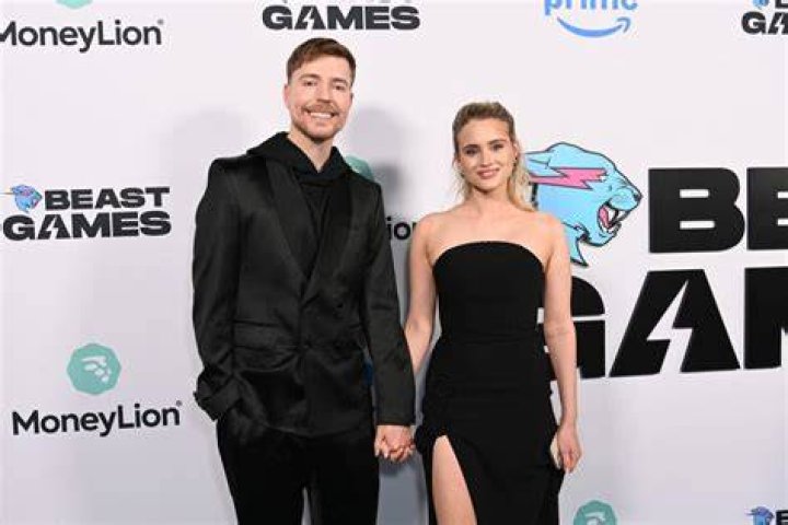 Mr. Beast with his girlfriend vacationing in Rome